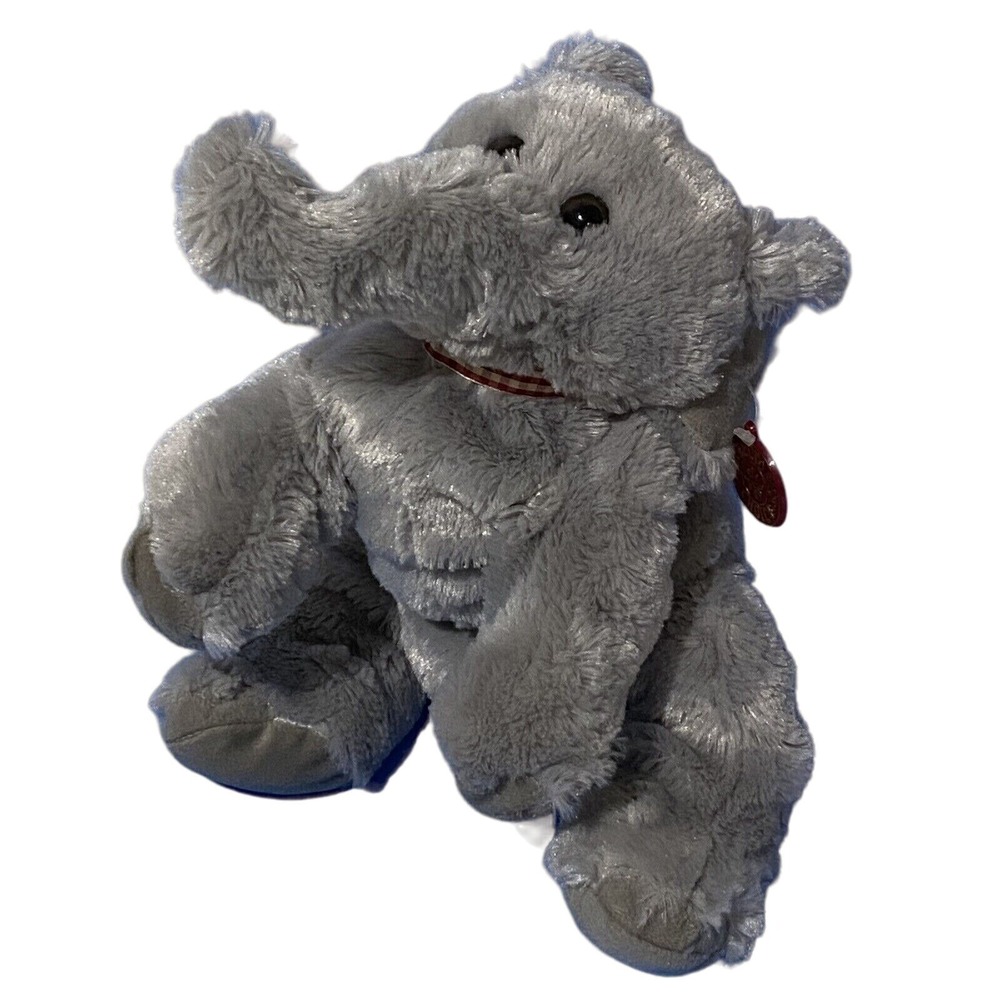 Dan Dee Collectors Choice Baby Elephant Plush 9" Gray Stuffed Animal